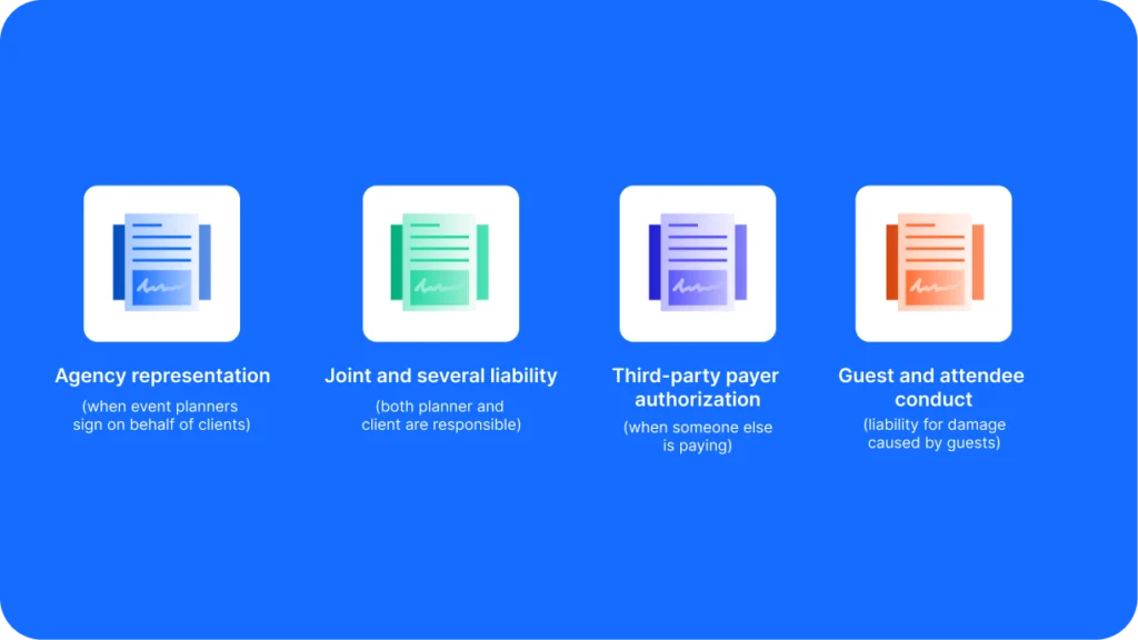 Professional event planner managing inventory system